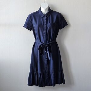 Tommy Hilfiger Dark Blue Midi Dress